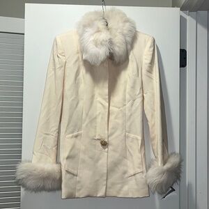 Authentic Vintage Fur Lined Winter Jacket